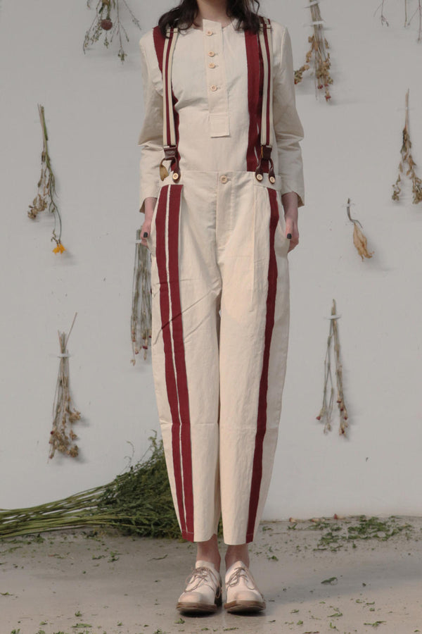 Aleksandr Manamis wide striped radish cropped pants 1190329